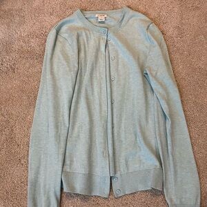 J. Crew Light Blue Women's Sweater